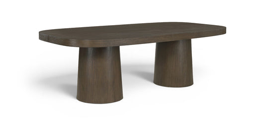 Woodhaven - Solid Wood And Oak Veneer Dining Table