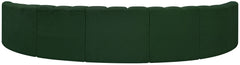 Arc - Boucle Fabric 7 Piece U-Shaped Modular Sofa