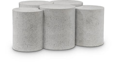 Dimple - 20" 5 Piece Modular Coffee Table - Terazzo Finish