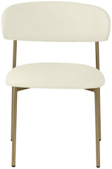 Lupita - Dining Chair With Brushed Gold Legs (Set of 2)