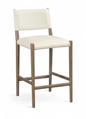 Andie - Upholstered Counter Stool - Brown Base