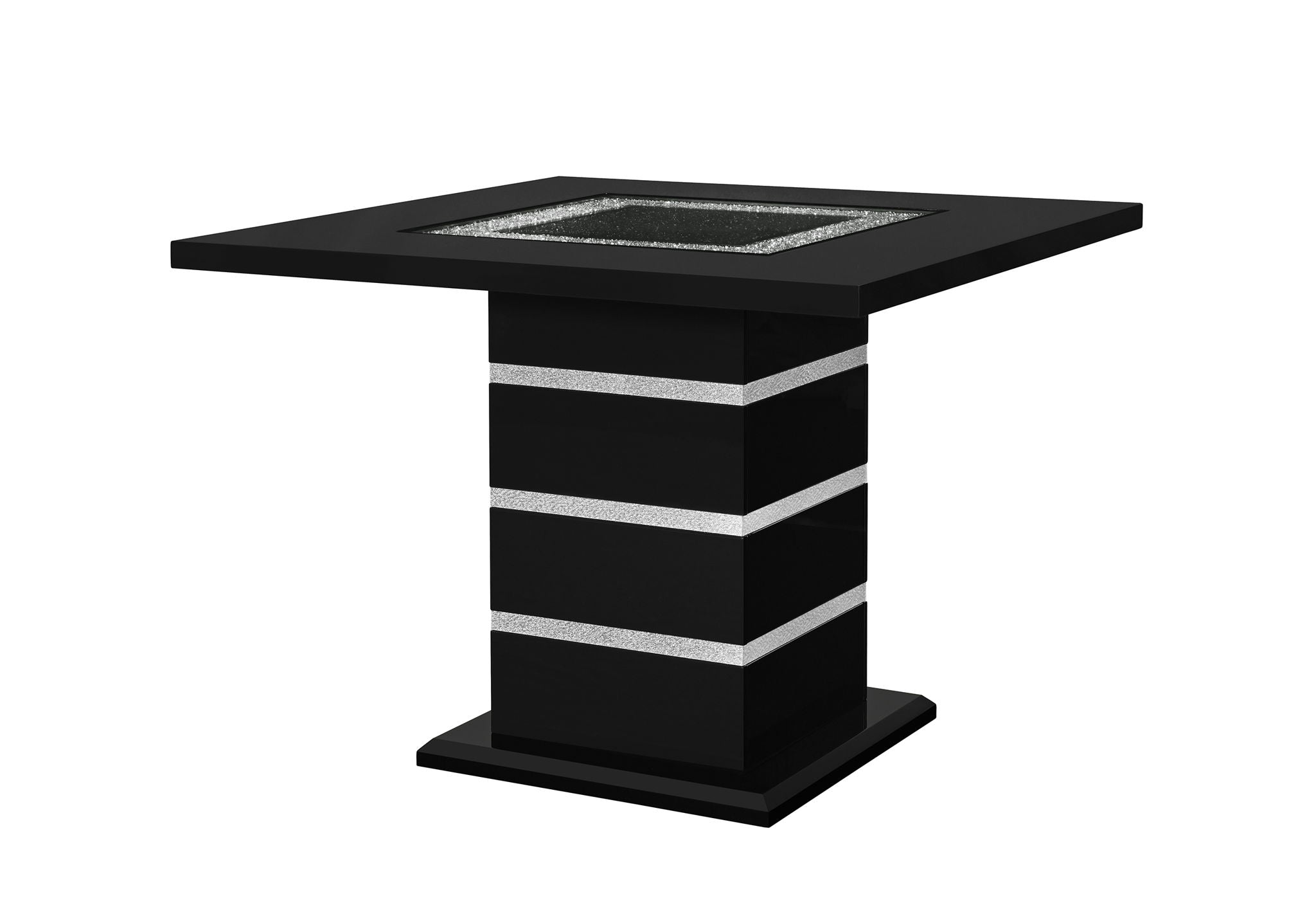 Monaco - Rectangular Bar Table - Black
