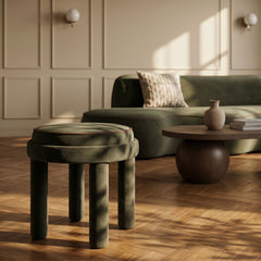 Velin - Velvet Ottoman / Stool