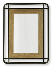 Beelman - Black / Brown - Accent Mirror