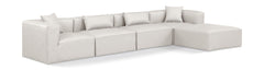 Cube - 5 Piece Modular Sectional With Chaise