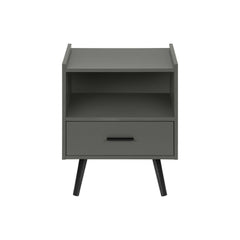Modern Accent Table With Storage Drawer