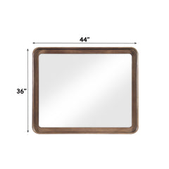 Ouida - Mirror - Brown / Gold