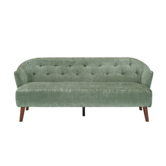 3 Seater Tufted Upholstered Couch Comfy Living Room Sofa