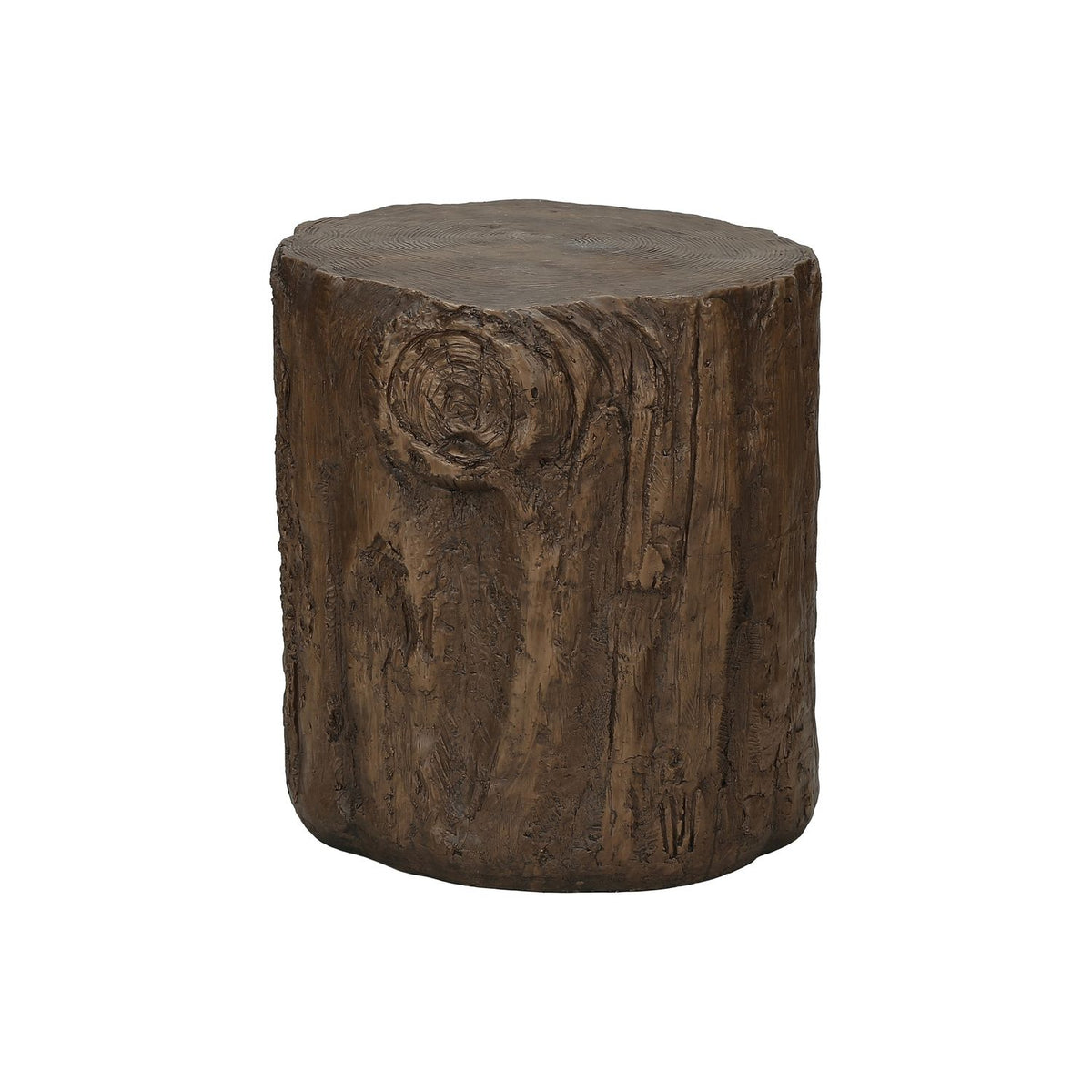 Contemporary Round Accent Table, Indoor / Outdoor