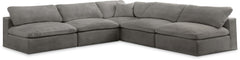 Cozy - 5 Piece Modular Corner Armless Sectional