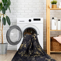 Maval - Abstract Washable Area Rug