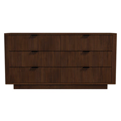 Lola - Dresser With 6 Drawers - Dark Brown
