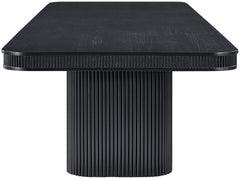 Mohari - Solid Wood And Oak Veneer 112" / 160" Dining Table