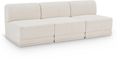 Ollie - 3 Seat Armless Modular Sofa