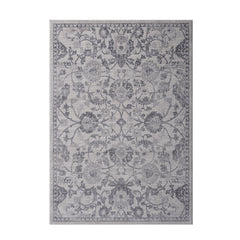 Marfi - 6' X 9' Oriental Area Rug - Gray / Silver
