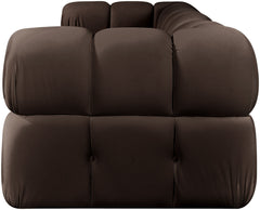 Orin - Velvet Performance Fabric Upholstered 3 Piece Modular Sofa