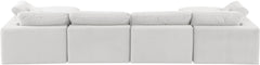 Comfy - 6 Piece Velvet Modular Double Chaise Sectional