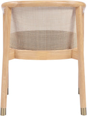 Sylvan - Vegan Leather Dining Chair (Set of 2) - Natural Frame