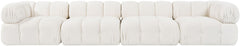 Orin - Fabric Velvet 4 Piece Modular Sofa