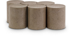 Dimple - 6 Piece Modular Coffee Table - Terazzo Finish