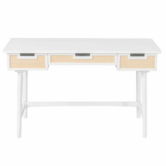 Writing Desk With 3 Drawers For Living Room