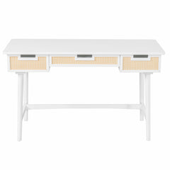 Writing Desk With 3 Drawers For Living Room