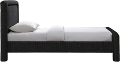 Baylor - Fabric With Interwoven Chenille Upholstered Bed