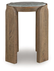 Gavrilley - Gray / White / Brown - Accent Table