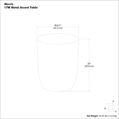 Morris - Accent Table