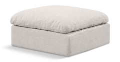 Indulge - Linen Ottoman