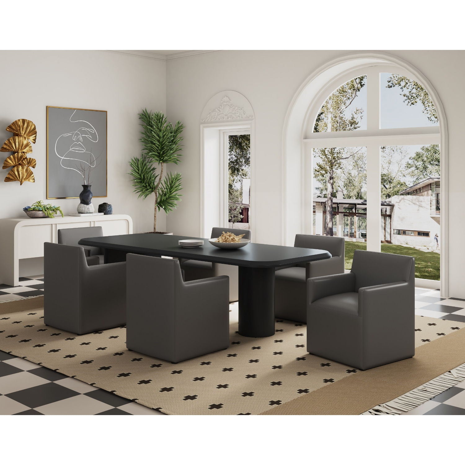 Anna - Square Armchair