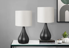 Lighting, Table Lamp, Contemporary (Set of 2) - Black