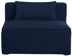 Cube - Linen Armless Chair