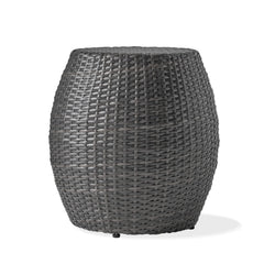 Outdoor Wicker Patio Side Table