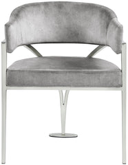 Madelyn - Dining Chair (Set of 2) - Brushed Chrome