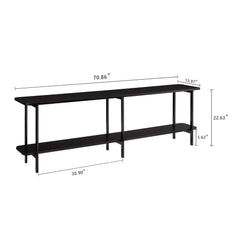 Celine - 2 Shelf Console Table