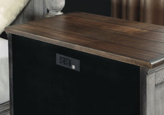 Plymouth - Nightstand - Gray