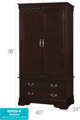 Elegant Traditional Armoire