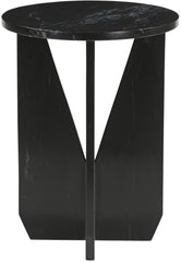 Alba - Genuine Marble End / Side Table