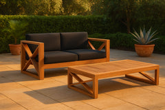 Anguilla - Water Resistant Outdoor Loveseat