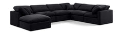 Indulge - Velvet 7 Piece Modular Sectional