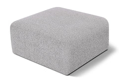 Arc - Boucle Fabric Ottoman