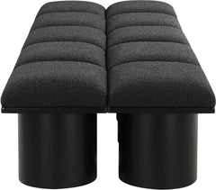 Pavilion - 10 Piece Modular Bench With Black Base