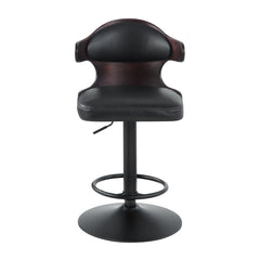 Saby - Adjustable Stool With Swivel - Charcoal