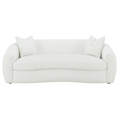 Isabella - Faux Sheepskin Upholstered Sofa Set