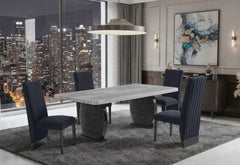 D2502 - 9 Piece Dining Room Set - Black