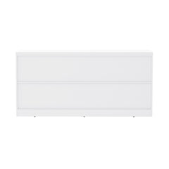 Viennese - Sideboard With Concealed Storage, Dining Room Cabinet - White
