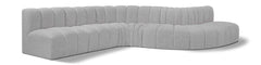 Arc - Boucle Fabric 7 Piece Modular Sofa