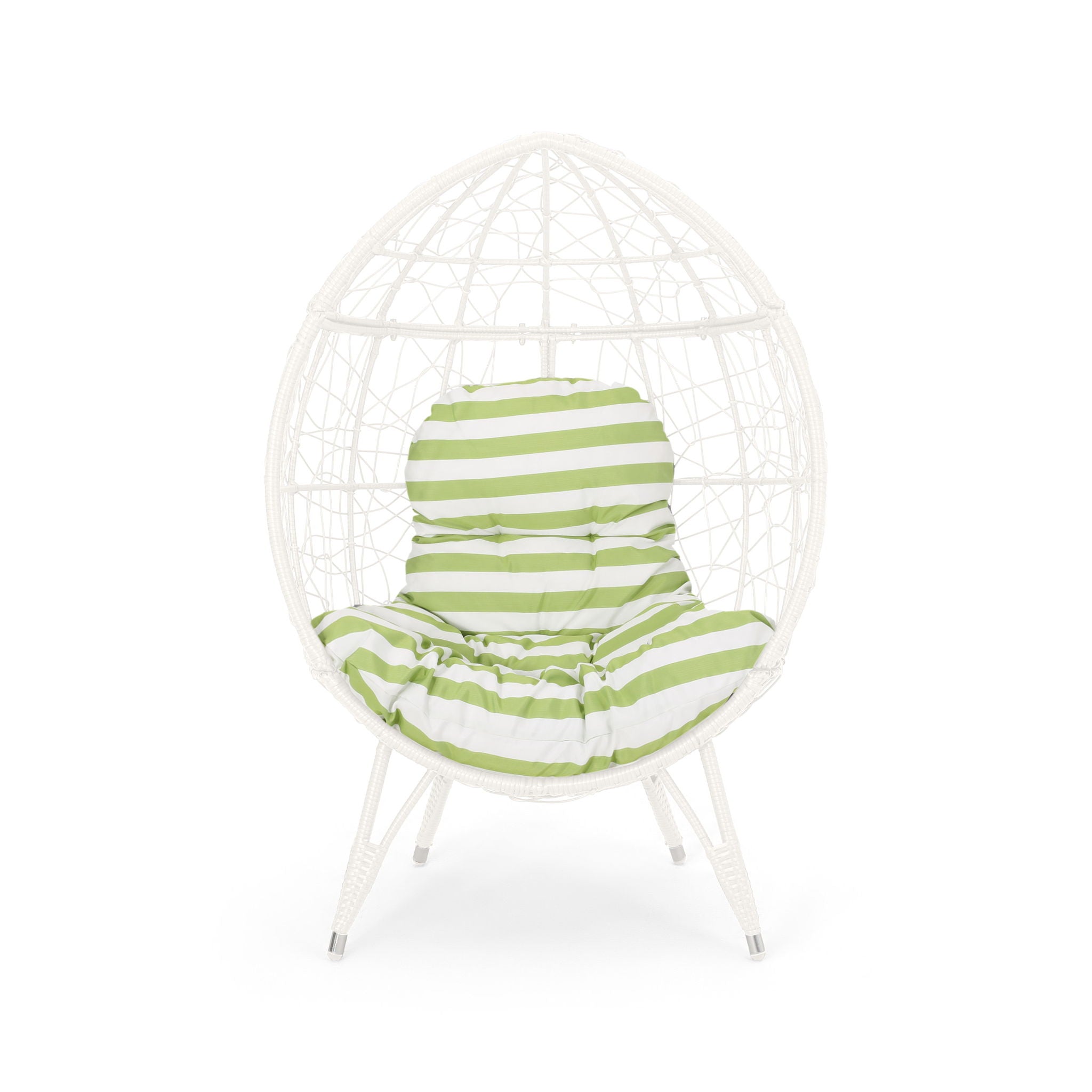 Cosmos - Round Hammered Iron Teardrop Chair