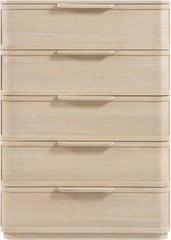 Tiberio - Oak Veneer And Solid Wood Chest